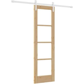 vidaXL Puerta Corredera Orkdal Natural 61 X 198,5 Cm Vidaxl