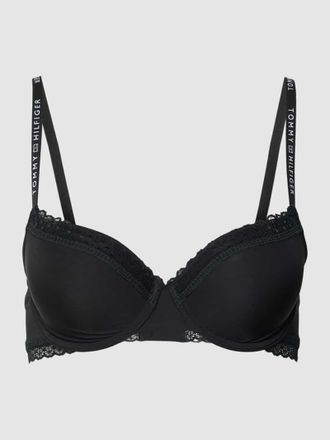 Tommy Hilfiger B&uuml;gel-BH mit wattierten Cups Modell DEMI in Black, Gr&ouml;&szlig;e 70B