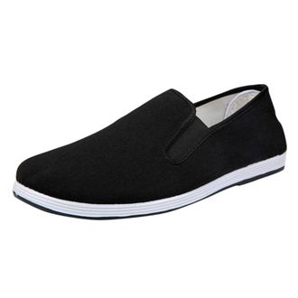 Generic Mens Trainers, Flat Fabric Shoes, Lightweight Canvas Shoes, Breathable Canvas Shoes, Minimalist Casual Shoes, Warm Comfortable Mens Shoes without Lace