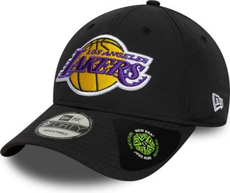 New Era 9Forty Snapback Cap - Recycled Los Angeles Lakers Black