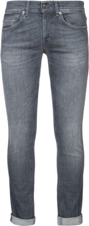 Dondup Grey Regular Slim Jeans