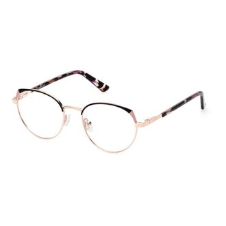 Guess Glasses, unisex, Pink, Size: 47 MM Round Eyeglasses Frame