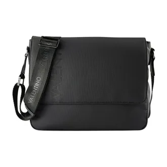 Mario Valentino Messenger Bags, male, Black, Size: ONE SIZE Dragonhawk Messenger Bag