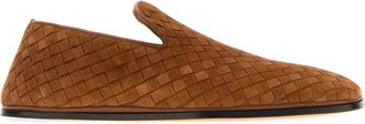 Bottega Veneta Brown Braided Loafers