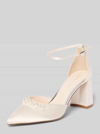 Rainbow Club Pumps mit Ziersteinbesatz Modell Aurelia in Offwhite, Gr&ouml;&szlig;e 40