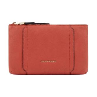 Piquadro Circle Clutch - female - Piquadro - Shoulder Bags - Red - ONE SIZE - Bags