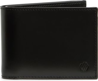 Johnston & Murphy Brushoff Leather Bifold Wallet in Black at Nordstrom Rack