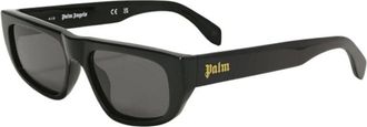 Palm Angels Zonnebril - unisex - Zonnebrillen - Zwart - 54 MM - Accessoires
