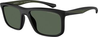 Emporio Armani EA4234U 500171 Mens Sunglasses Black Size 57