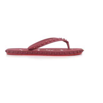 Christian Louboutin Flip Flops, female, Red, Size: 10 US Super Loubi Flip