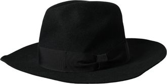 Dolce & Gabbana Fedora Hoed - Dames - Hoeden - Zwart - ONE Size - Katoen - Accessoires