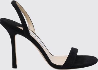 Jimmy Choo London Sandali slingback Jenn in pelle scamosciata con tacco a spillo