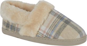 Jo & Joe Ladies Womens Fleecy Warm Lined Lightweight Bootee Slippers in Sizes 3-8 (Oatmeal, 6 UK, UK Footwear Size System, Adult, Women, Numeric, Medium, 6)