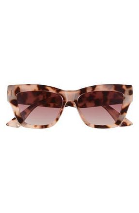Vince Camuto 53mm Gradient Wide Cat Eye Sunglasses in Oatmeal at Nordstrom Rack
