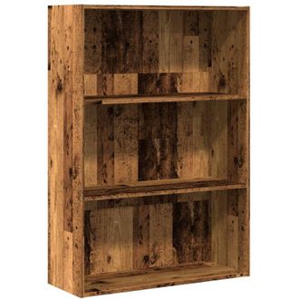 vidaXL Libreria Legno Antico 80x30x114 cm in Legno Multistrato vidaXL