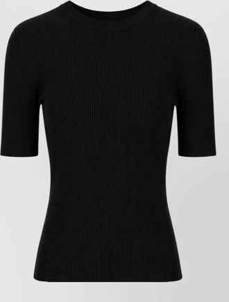 Parosh wool short-sleeve t-shirt