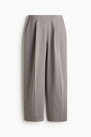 H&M Weite Hose - Greigemeliert