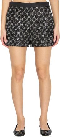 Gucci Black Logo Shorts