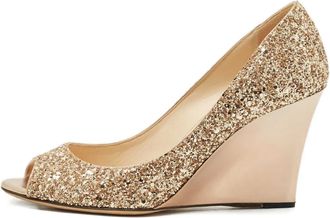 Jimmy Choo London Pumps Baxen con zeppa - Oro