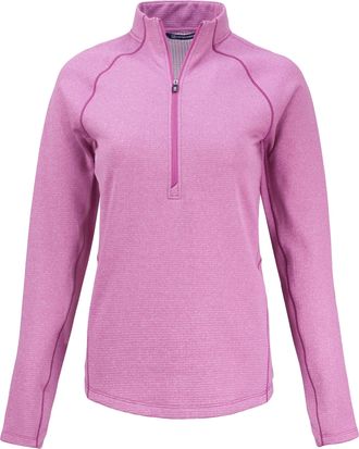 Cutter & Buck Peshastin Fleece Recycled Womens Half Zip Pullover