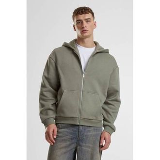 Urban Classics sweatvest lichtkaki