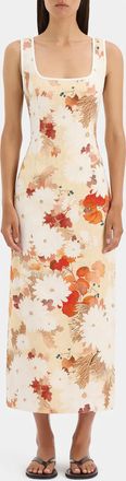 Sir. Jessamine Midi Dress In Posy Floral