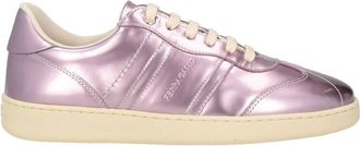 Ferragamo Garda Low-Top Sneaker With Logo, Size 8.5