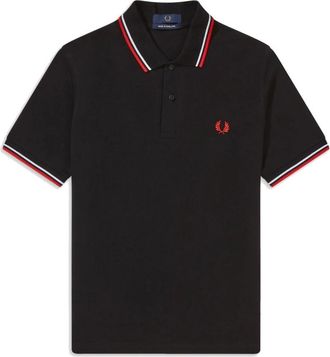 Fred Perry M12 186 Polo - Heren - Polos - Zwart - 3XS - Katoen - Tops