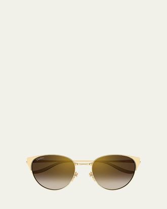 Cartier Panth&egrave;re de Cartier 53mm Cat-Eye Sunglasses