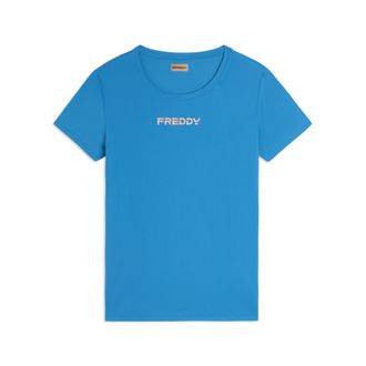 Freddy T-shirt regular in tessuto tecnico leggero