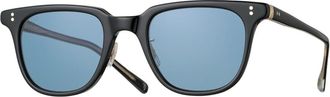 Eyevan 7285 Franz PBK Mens Sunglasses Black Size 49