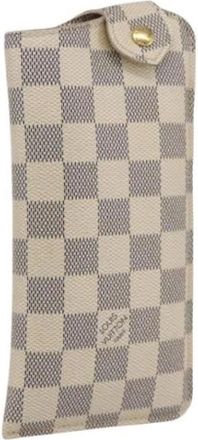 Louis Vuitton Pre-owned Accessories, female, White, Size: ONE SIZE Pre-owned Canvas Home-Office
