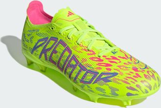 adidas adidas Performance Unisex Predator League Firm/Multi-Ground Boots - Green - Size UK 8.5