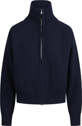 Jucca Maglia Polo - Dames - Sweatshirts - Blauw - M - Wol - Hoodies & sweatvesten