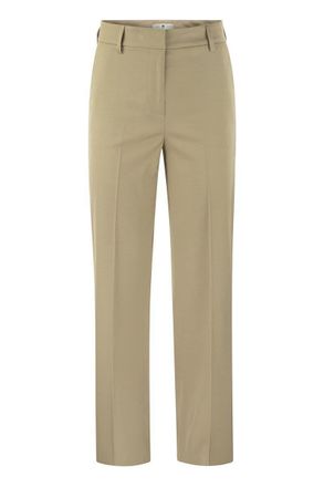 Pantaloni Torino Ambra - Stretch Viscose Trousers