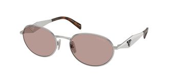 Prada PR D57S 1BC20I Womens Sunglasses Silver Size 54