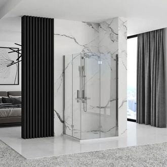 Rea Mampara De Ducha Rea Molier Chrome Double 90x90