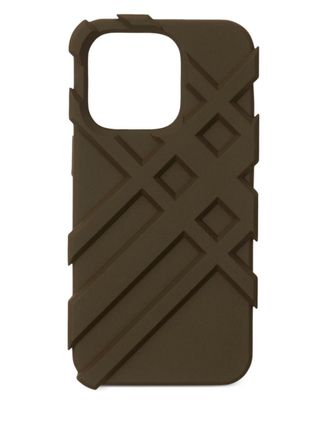 Burberry iPhone 16 Pro hoesje - Groen