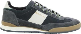 Paul Smith Dover Sneaker - Heren - Sneakers - Grijs - 42 EU - Leer - Schoenen