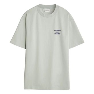 Dr&ocirc;le de Monsieur Camiseta con eslogan llamativo - Tops - Hombre - Gris - M
