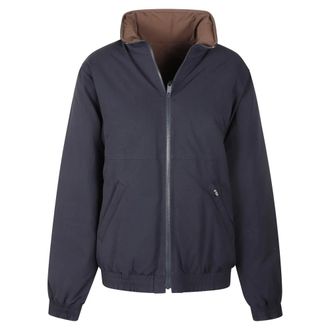 Prada Dames, Jassen, Blauw, Maat: XS