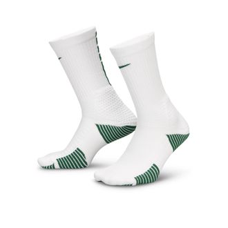Nike Unisex Elite 2.0 Cushioned Crew Socks (1 Pair) in White | HM0285-104