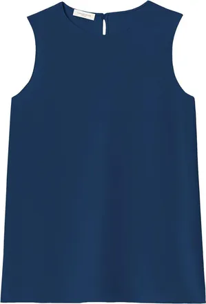 Lafayette 148 New York Sleeveless Adela Silk-Blend Blouse