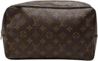 Louis Vuitton Pre-owned Trousse Toilette 28 - Dames - Vintage Tassen - Bruin - ONE Size - Vintage