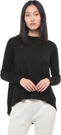 Stella McCartney Black Solid Crew Neck Sweater