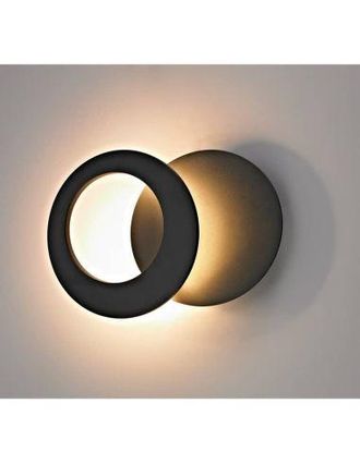 Mantra Mantra Aplique Led Toronto Redondo 3000k Blanco O Negro 10w O 15w