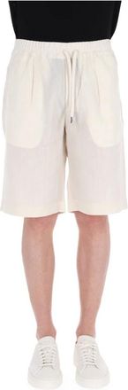 Herno Hombre, Pantalones cortos, Beige, Talla: L