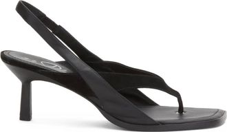 3.1 Phillip Lim Leren slingback sandalen - Zwart