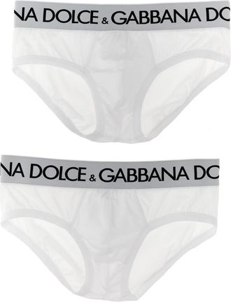 Dolce & Gabbana White Brando 2-pack Briefs
