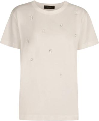 Fabiana Filippi Donna, Top, Bianco, XS, new